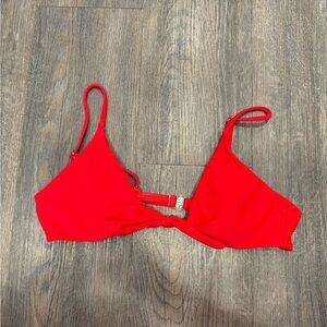 Zaful Red Bikini Top Size Large